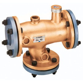 Misturadora termostática para instalação centralizada com ligação à recirculação, flangeada DN80, 36-53ºC, 43 m3/h, 524