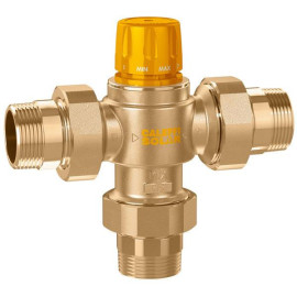 Misturadora termostática 1''1/2 solar para instalação centralizada, Caleffi 252180