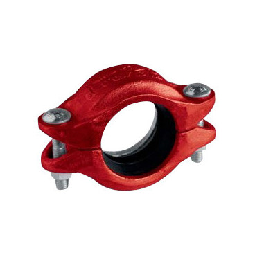 União flexível normal 1''1/2 pintado vermelho (RAL 3000)