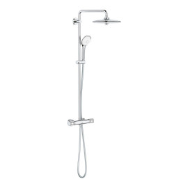 Sistema de duche com misturadora termostática Cool Touch Euphoria System e chuveiro 260 mm, Grohe 27296003