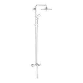 Sistema de duche com misturadora de banheira termostática Euphoria System e chuveiro 260 mm, Grohe 27475002