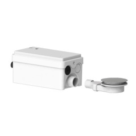 Bomba para duche e válvula sifonada universal DIN 90 mm SANISHOWER FLAT, SFA