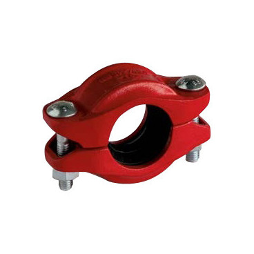 União rígida normal 1''1/4 pintado vermelho (RAL 3000)