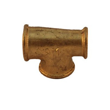 Tê de 3/4'' x 3/4'' x 1/2'' latão
