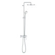 Sistema de duche com misturadora Torneira monocomando e chuveiro de 250 mm New Tempesta System, Grohe 26673001