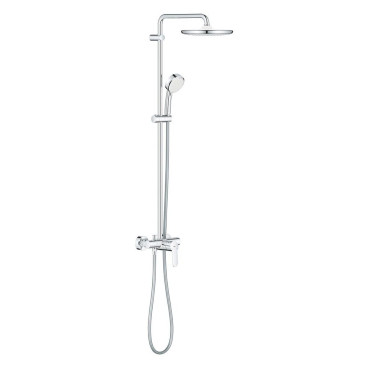Sistema de duche com misturadora Torneira monocomando e chuveiro de 250 mm New Tempesta System, Grohe 26673001