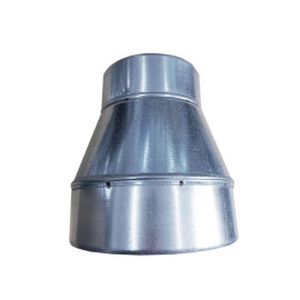 União redução galvanizada 180 x 100 mm Spiro