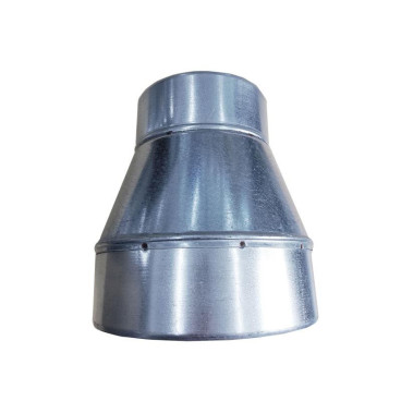 União redução galvanizada 180 x 100 mm Spiro
