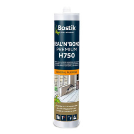 Cola e Veda H750 branco Seal'N'Bond Premium 290 ml, Bostik