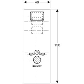 Painel Duofix para sanita suspensa, Geberit 111.855.00.1