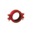União rígida standard 4'' pintado vermelho (RAL 3000)