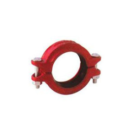 União rígida standard 4'' pintado vermelho (RAL 3000)