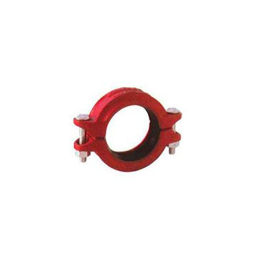 União rígida standard 4'' pintado vermelho (RAL 3000)
