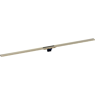 Calha para duche CleanLine80, L»30-130cm, champagne polido, revestido, champagne escovado, revestido, Geberit 154.441.39.1