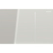 Placa de comando de descarga Sigma70, para descarga dupla, para autoclismo de interior Sigma, Cinzento areia / Vidro, Geberit 11