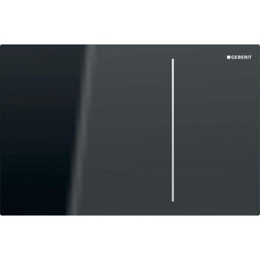 Placa de comando Sigma70 quadrada, dupla descarga, para autoclismo de interior Sigma, lava / Vidro, Geberit 115.622.JK.1