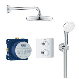 Conjunto duche Perfect 210 Termo Rectangular, Grohe 34729000
