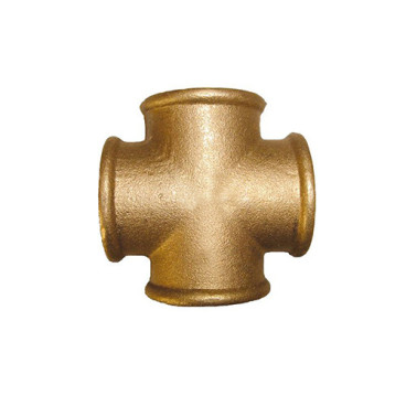 Tê duplo de 1''1/4 latão