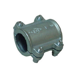 Abraçadeira tapa-poros 1''1/2 galvanizada