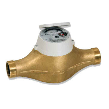 Contador de água Aquadis+ 2', DN40, caudal 16 m3/h, R160, volumétrico, Itron AQ040FP300_00