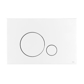 Placa de comando GLOBE Flat branco, mecânica, OLI CG90000891575