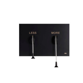 Placa de comando LESS IS MORE preto, mecânica, OLI CG79000883527