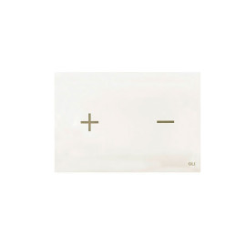 Placa de comando GLASSY branco, OLI CG34000878849