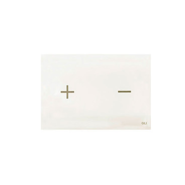 Placa de comando GLASSY branco, OLI CG34000878849