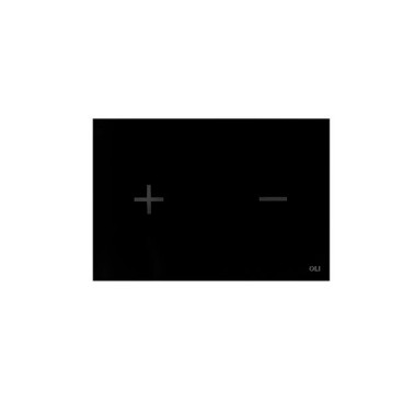 Placa de comando GLASSY preto, OLI CG34000878850