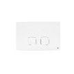 Placa de comando PLAIN branco, para OLI74 e OLI80, OLI CG26000070826