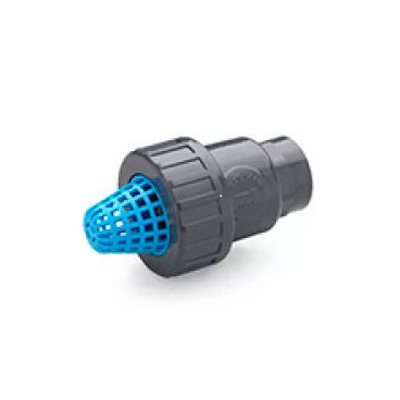 Válvula fundo poço 1''1/4 PVC roscado, EN10226-1, PN10