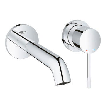 Elemento exterior para lavatório, com bica de 183 mm Essence, Grohe 29192001