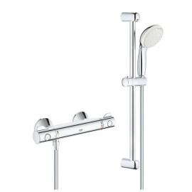 Conjunto de duche com misturadora termostática Grohtherm 800 e rampa Tempesta 100, Grohe 34565001