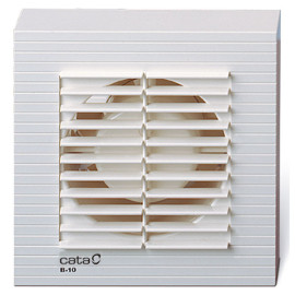 Extrator B10 branco com tubo de descarga curto, saída 100 mm, CATA 00910000