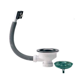 Válvula 1''1/2 com cesta de fecho por espigão e saída ladrão, B-72CE
