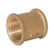 União fêmea-fêmea de 1/8'' latão