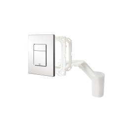 Placa de comando de descarga Skate Cosmopolitan Fresh branco, Grohe 38805SH0