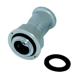 Porca terminal 42 x 1''1/2 inox AISI 316L de cravar Inoxpres