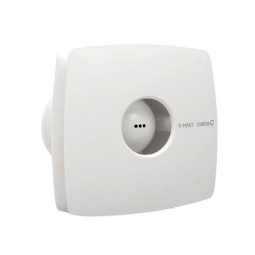 Extrator X-MART 10 TIMER branco, saída 100 mm, 98 m3/h, com temporizador 3 a 15 min, CATA 01011000