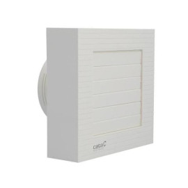 Extrator B10 MATIC branco, saída 100 mm, 98 m3/h, abertura e fecho automático, CATA 00915000