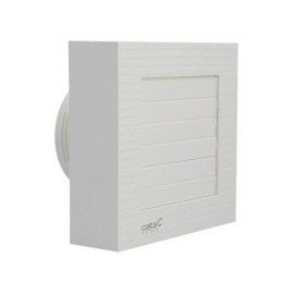 Extrator B10 MATIC TIMER branco, saída 100 mm, 98 m3/h, abertura e fecho automático, temporizador, CATA 00916000