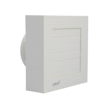 Extrator B10 MATIC TIMER branco, saída 100 mm, 98 m3/h, abertura e fecho automático, temporizador, CATA 00916000