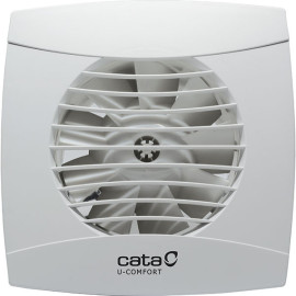 Extrator U-Confort UC-10 TIMER branco, saída 100 mm, 110 m3/h, com temporizador, CATA 01200100