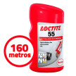 Fio vedante de roscas Loctite 55, 160 m