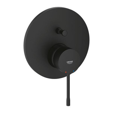 Elemento exterior de banheira/duche Essence, preto mate, Grohe 24167KF1
