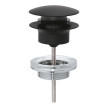 Válvula Clic Clac, preto mate, Grohe 29510KF0