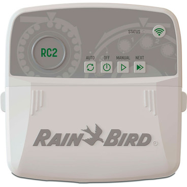 Programador RC2 4 estações, interior, Rainbird