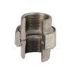 Junção sede direita fêmea-fêmea 1/2'' galvanizado