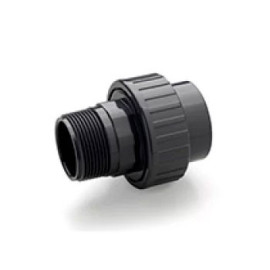 Junções macho PVC pressão colar 20 mm x 1/2'', EN1452-3, PN10