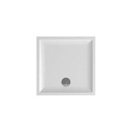 Base de duche VITA 900x900x55 Quadrada, pousar, lisa, branco, Sanitana S20211500000000